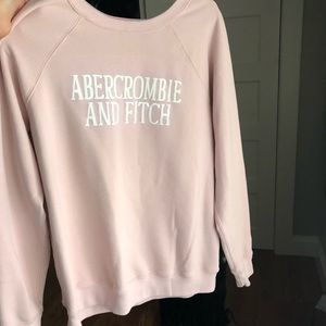 Pale Pink Abercrombie Sweatshirt